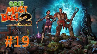 Прохождение Orcs Must Die! 2 - Бесконечный режим. Часть 1 (кооператив)