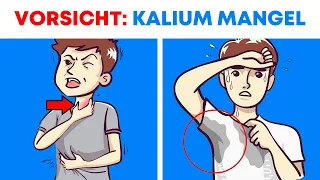 4 Anzeichen für akuten Kalium-Mangel