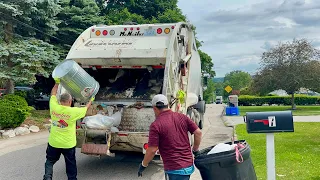 Growling Rambone Disposal Garbage Truck Packing Manual Trash