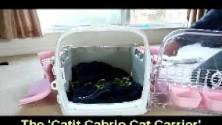 The 'Catit Cabrio Cat carrier'  - a review (for use with rabbits!)