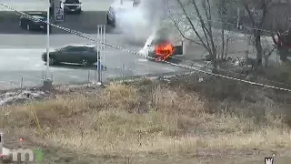 Teens Arrested After Fleeing Stolen Car Fire