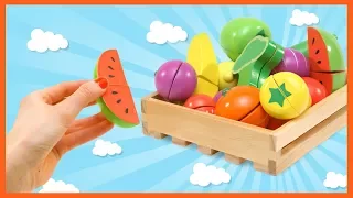 Lära Med Leksaker | Frukt & Grönsaker | Barnprogram För Små Barn