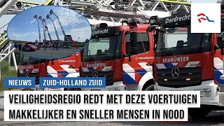 Makkelijker en sneller in actie met de nieuwe autoladder van de Veiligheidsregio