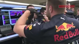 Daniel Ricciardo's Team Radio after his pole lap at the Mexico Qualifying (2018)
