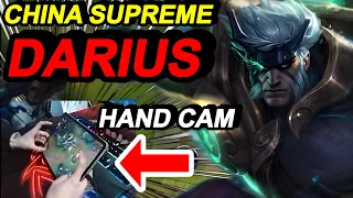 Wild Rift China Darius Top - 18Kill Carry - Best Build Rune - Supreme Cells Darius Wild Rift Skin