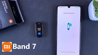 How To Pair Xiaomi Smart Band 7 with a Phone | Mi Band 7 Bluetooth Pairing