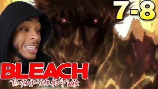 Ichigo vs Yhwach BLEACH TYBW Episodes 7-8 REACTION