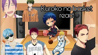 Kuroko no basket react |Gacha club|