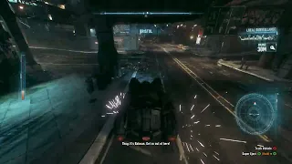 Batman Arkham Knight Batman gets drunk.