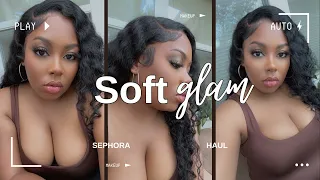 Detailed soft glam makeup tutorial Routine with products from Sephora Kenya McDole