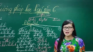 Ngữ Văn Lớp 6 –Bài giảng Phương pháp học Ngữ Văn 6|Cô Lê Hạnh