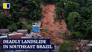 Brazil landslide death toll rises to 47 as nation reels from record-setting rainfall