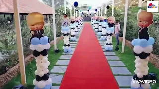 Birthday Celebration with Boss Baby Theme decoration | My Balloons My Party | @MBMPOfficial