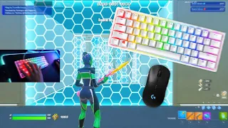 Razer Huntsman Mini Fortnite😴Keyboard & Mouse Sounds⌨️Piece Control⭐