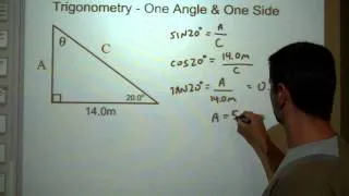 Trig one side one angle