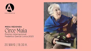 Circe Maia, premio Internacional Federico García Lorca 2023