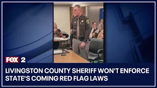 Michigan sheriff won't enforce state's coming red flag laws