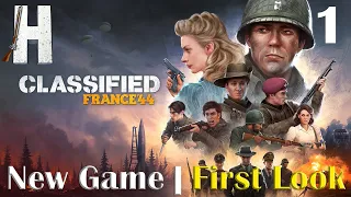 Classified: France 44 | New Game | First Look | Part 1 | #ad