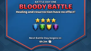 Empires & Puzzles - 4* Raid Tournament - Bloody Battle Day 1