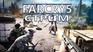 Стрим FARCRY 5 (максимальная графика i9 9900k - RTX 2080) Прохождение в кооперативе, Залетай)