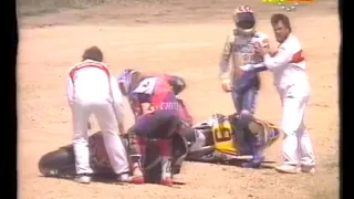 Incredible Double Highside moto gp Doohan Chili 500 Grand prix