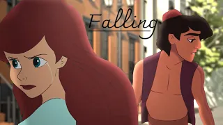 Falling - Aladdin and Ariel