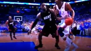 Lebron fouls KD n finals that was NO foul called