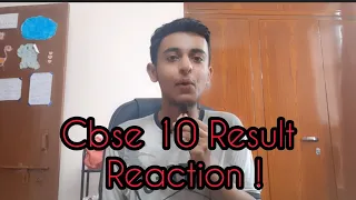 CBSE Class 10 Result Reaction! It was *unexpected* | Reacting to my 10th Board Result