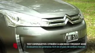 TEST Comparativo: Citroën C4 y Peugeot 4008