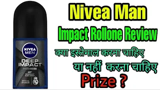 Nivea Man Deep Impact Rollon Review | Honest Review | Nivea Man Deep Impact energy Rollon Review