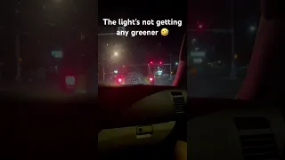 The lights not getting any greener 🤣🤣🤣#fyp #shorts #funny #care #car #honking #green