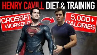 I Tried Henry Cavill's Diet & Training | 5,000+ Calories | CrossFit Football & Upper Body Workout