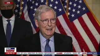 Sen. McConnell says democrats want to "blow up the Senate" during presser on filibuster, immigration