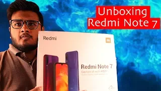 Xiaomi Redmi Note 7 Unboxing | 48 MegaPixel Camera?