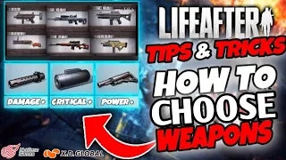How to choose the weapons that suits you in LIFEAFTER