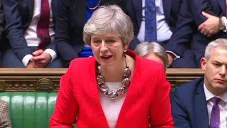 British PM Theresa May 'regrets' parliament voting down EU deal