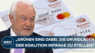 BEEF UM BEZAHLKARTE: "Wir versagen auf Basis der Entscheidungen der Grünen" – Wolfgang Kubicki