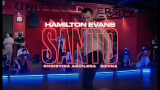 Christina Aguilera & Ozuna - Santo | Hamilton Evans Choreography