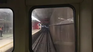 Metro Red And Purple Line Action Video
