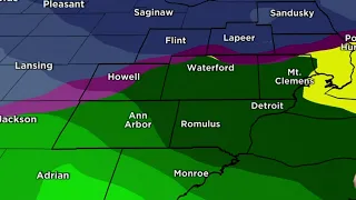 Metro Detroit weather forecast Jan. 14, 2023 -- 6 p.m. Update