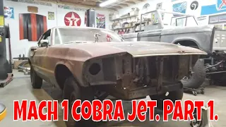 1969 Mustang Mach 1 Cobra jet. Part 1. Introduction.