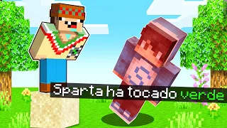 ¡Minecraft PERO TOCAR el VERDE te MATA! ☠️😱 PASO MINECRAFT CON SILVIOGAMER Y FRANCISCO