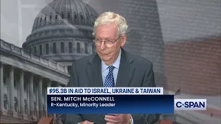 Sen. Mitch McConnell: "I think the demonization of Ukraine began by Tucker Carlson..."