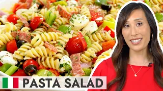 Italian Pasta Salad with Homemade Dressing