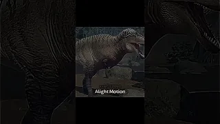 Spinosaurus VS Acrocanthosaurus #shorts #edit #jurassicworld #paleontology