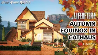 LifeAfter🍁F2P Autumn Manor Design Tutorial 🎃 How to Build using Basic Structures + Lofi Relax Music