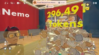 Opening 300k Token In The RecCenter Recroom Key Earnings