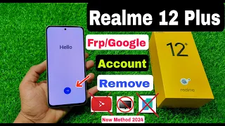Realme 12 Plus Google Account Bypass Android 14 | Realme (rmx3867) Frp Unlock Without Pc |