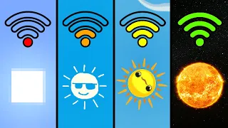 minecraft sun with different WI-FI