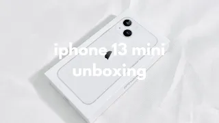 latibule | iPhone 13 Mini Unboxing (Starlight)